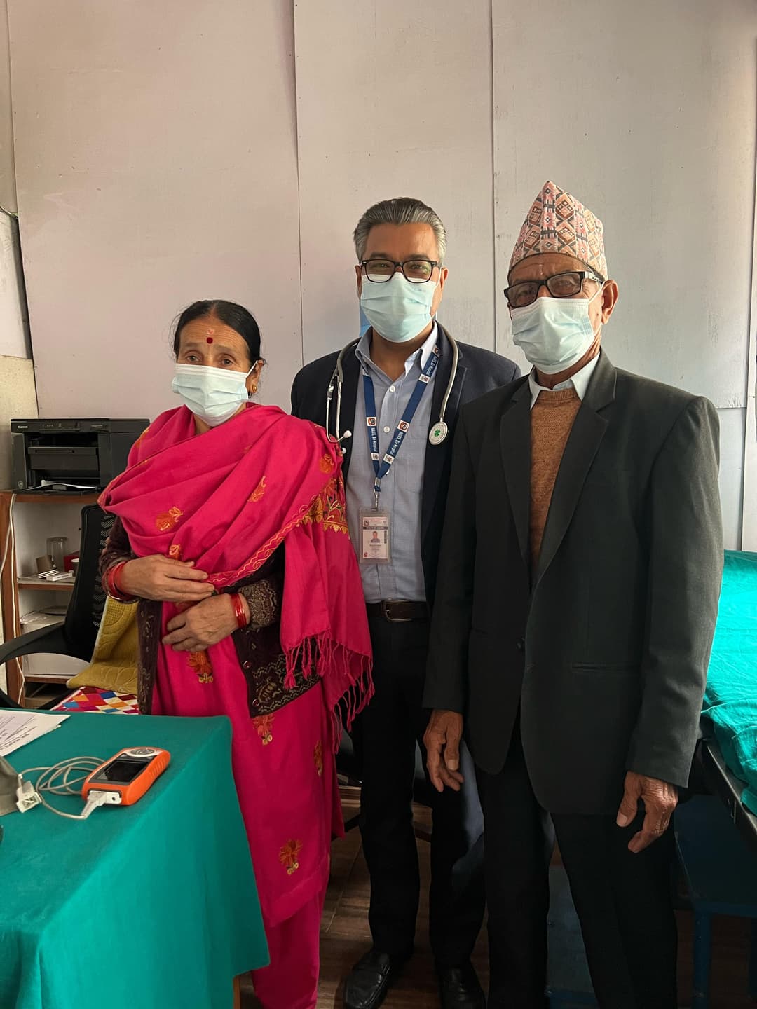 Dr. Umesh Bogati in his work